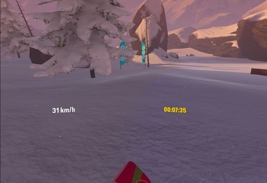 ＶＲゲーム【Carve Snowboarding】攻略のコツ4