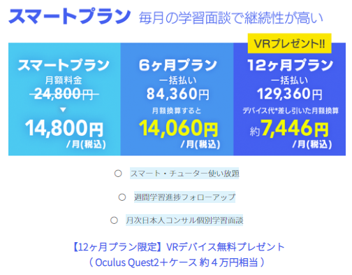 個別コンサル付きで継続できる『スマートプラン』