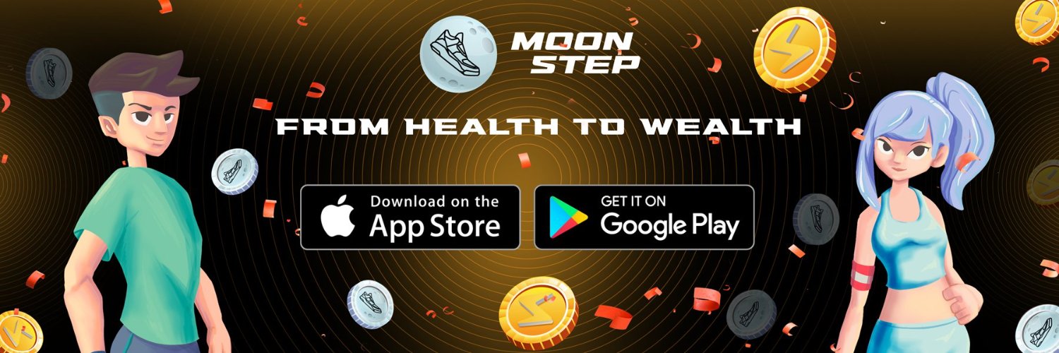 【Moon Step】の始め方《アプリをダウンロードしてウォレット接続》