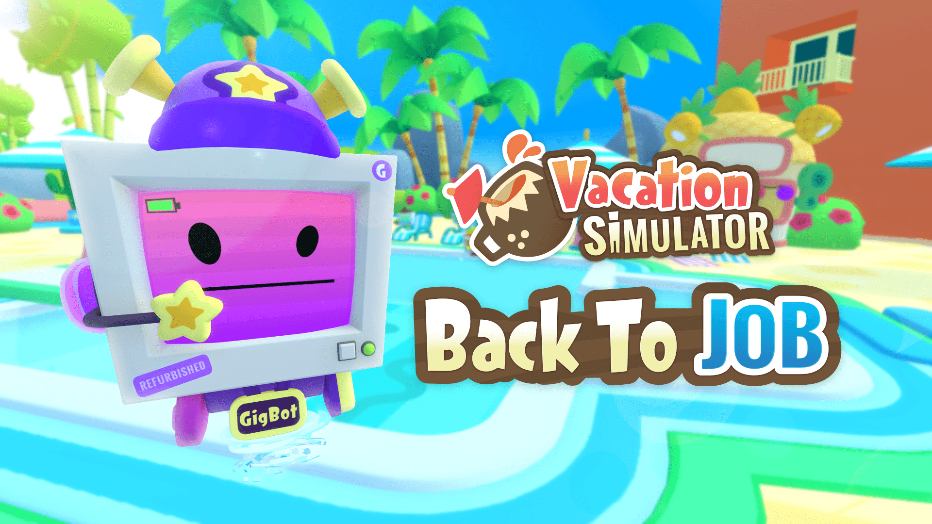 ＶＲゲーム【Vacation Simulator】感想・レビュー