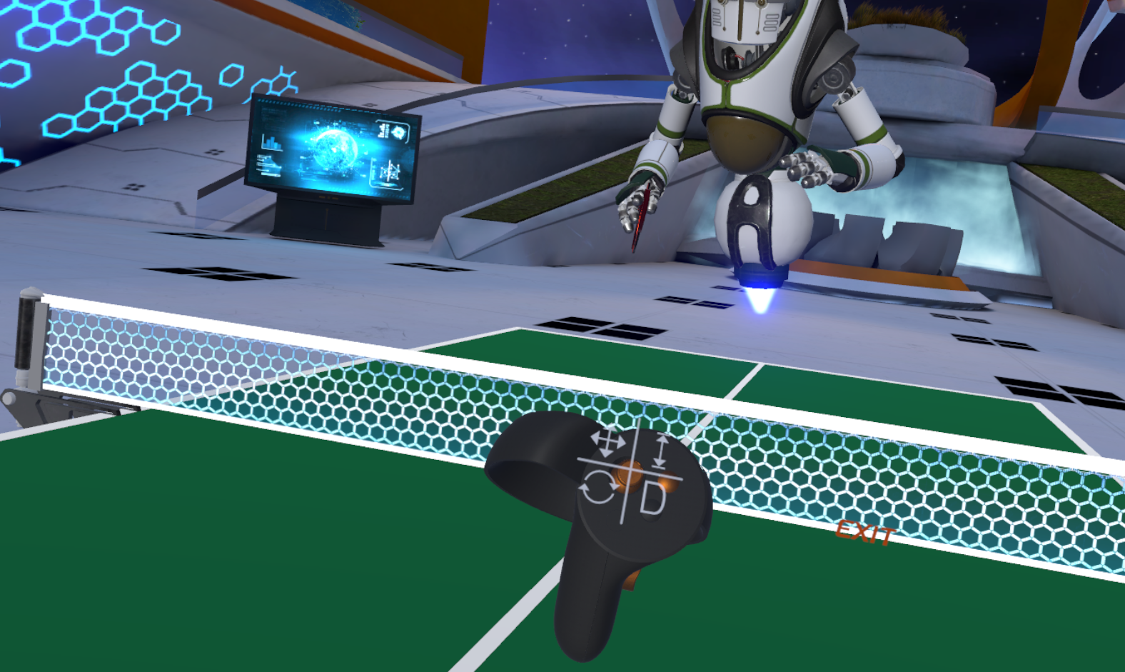 【Racket Fury：Table Tennis VR】設定のしかた4